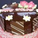 Sacher Birthday Cake