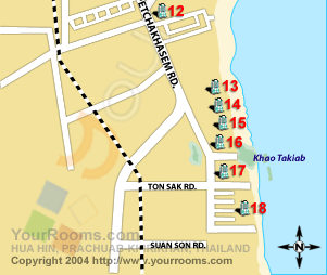 Hua Hin Map